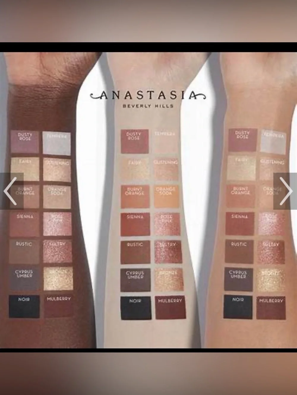 Anastasia soft glam 2 mini palette New